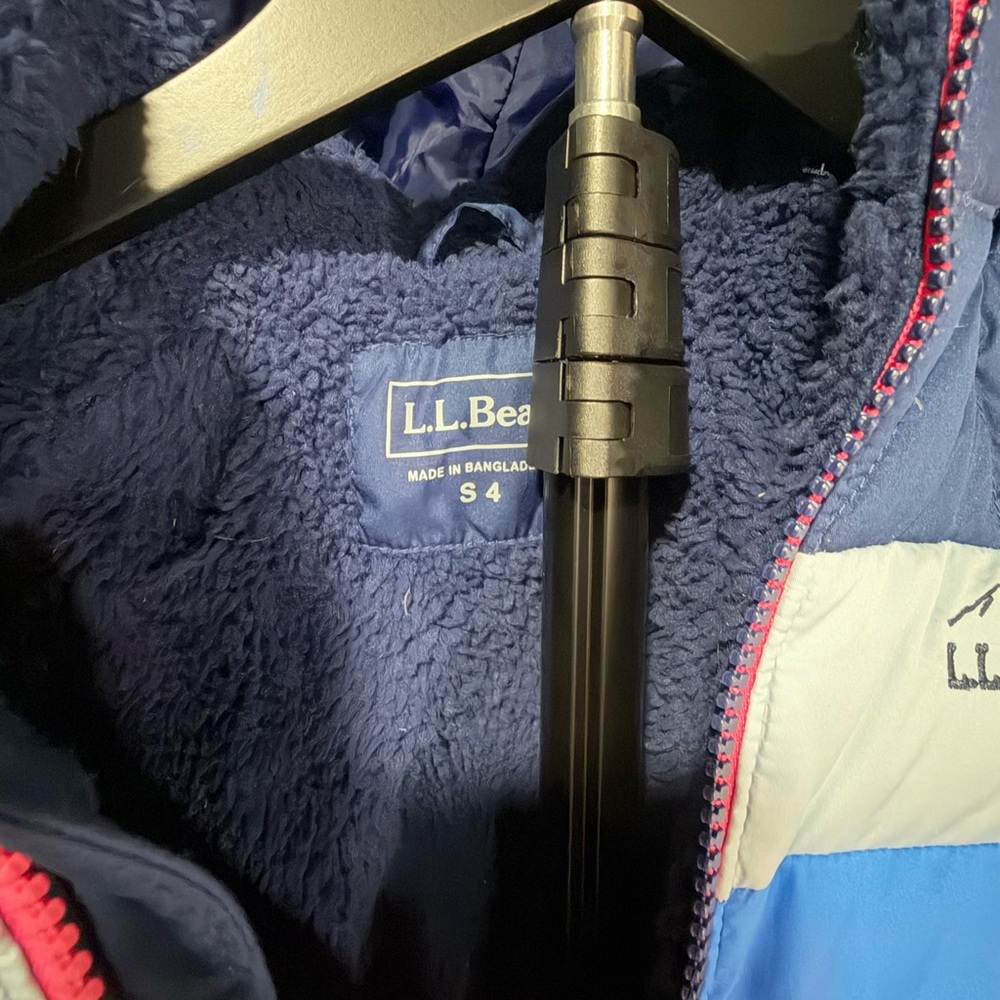 L.L. Bean Multicolor Puffer Jacket - Picture 3 of 3